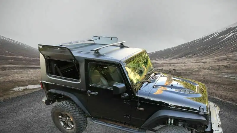 how much does a jeep wrangler hard top weigh
