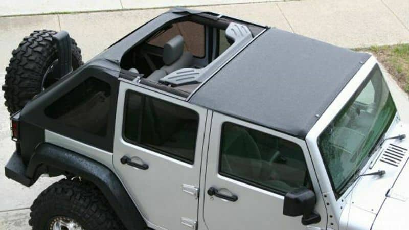 jeep wrangler soft top wash