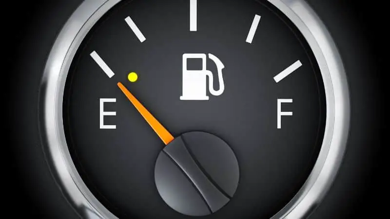 fuel capacity meter
