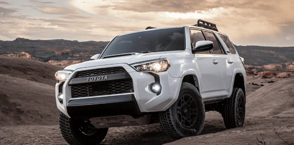 Toyota 4Runner on the road