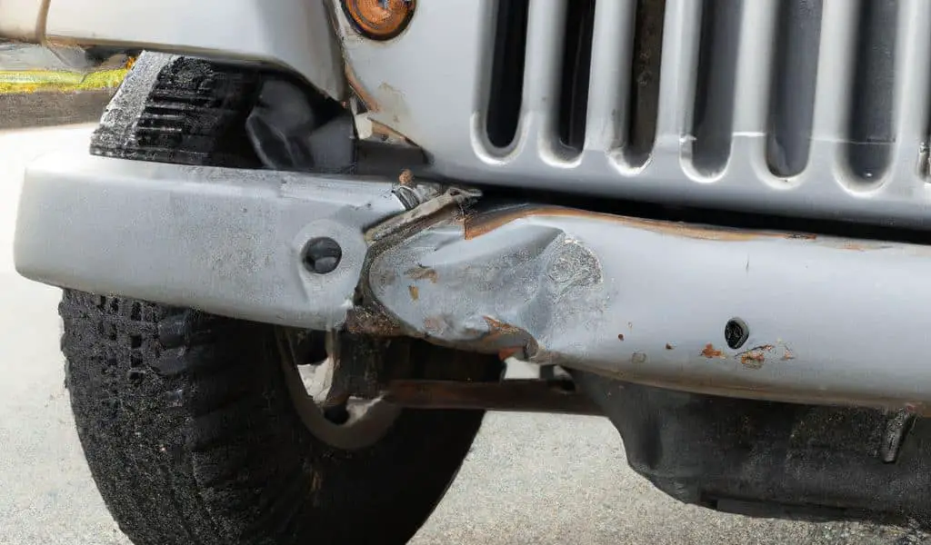 types of bumper damage