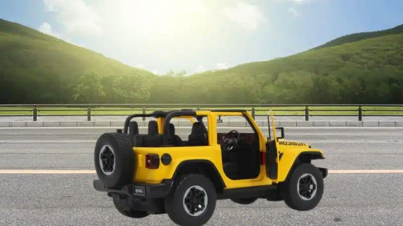 jeep door weigh