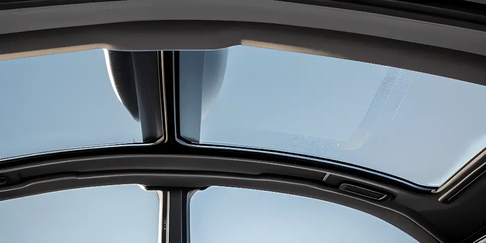 Panoramic sunroof